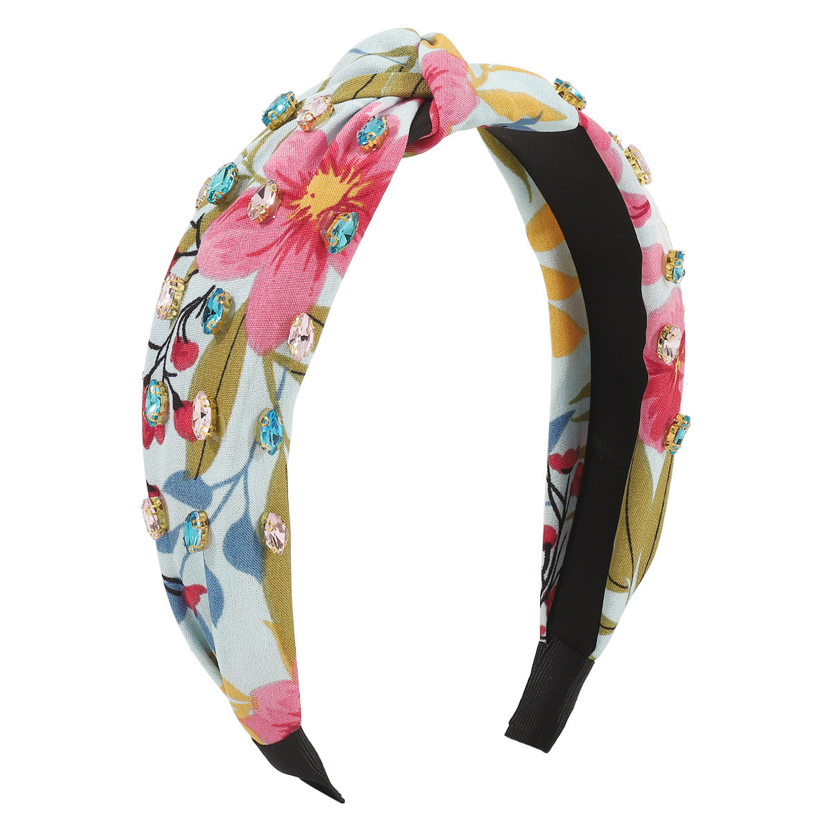 Wholesale Diamond Studded Fabric Headband